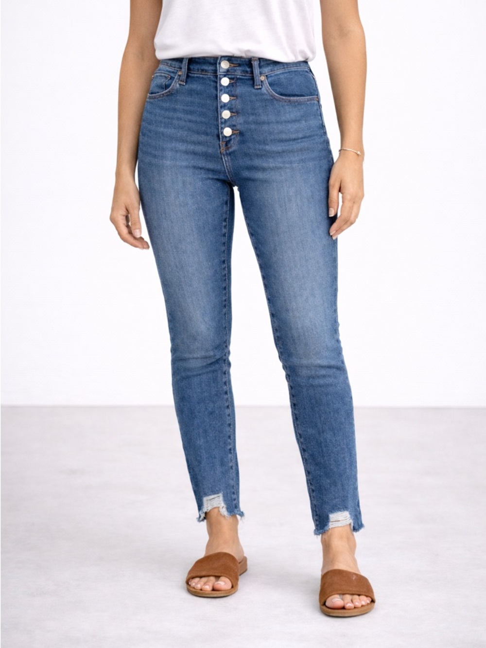 Abercrombie & Fitch High-Rise Super Skinny Ankle Jeans – Size 29 👖